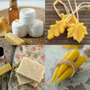 Pure Beeswax Blocks / Bars Cosmetic Grade Beeswax - Beeswax L7U7 Fragrant B3O0