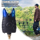 LED Fishing Bite Alarm Adjustable Tone Volume Carp Fishing Tackle (Blue) Newly