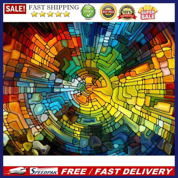 5D DIY Diamond Painting Full Round Drill Geometry Picture Rhinestone