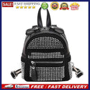 Fashion Rhinestone Backpack Women Crystal PU Small Travel Shoulder School Bags