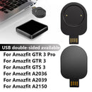USB Charging Dock for Amazfit GTR 3 Pro/GTR 3/GTS 3 Series Watch Charger Cradle
