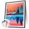 Hand Painted Digital Oil Art Picture DIY Scenery Frameless Paint By Numbers K