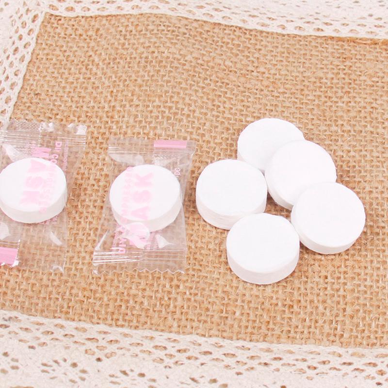 50Pcs Gesicht Hautpflege Maske DIY Baumwolle Gesichts-Kompresse Komprimierte Pap