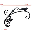 Basket Hooks Pot Decor Planter Hooks Plant Bracket Lantern Hanger Flower Holder