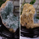 Madagascar Celestite Crystal druzy cluster sky Blue Mineral 100G Geode app O0Q5