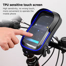#A Waterproof Touch Screen Bags Bike Head Tube Handlebar Phone Case Holder Pouch