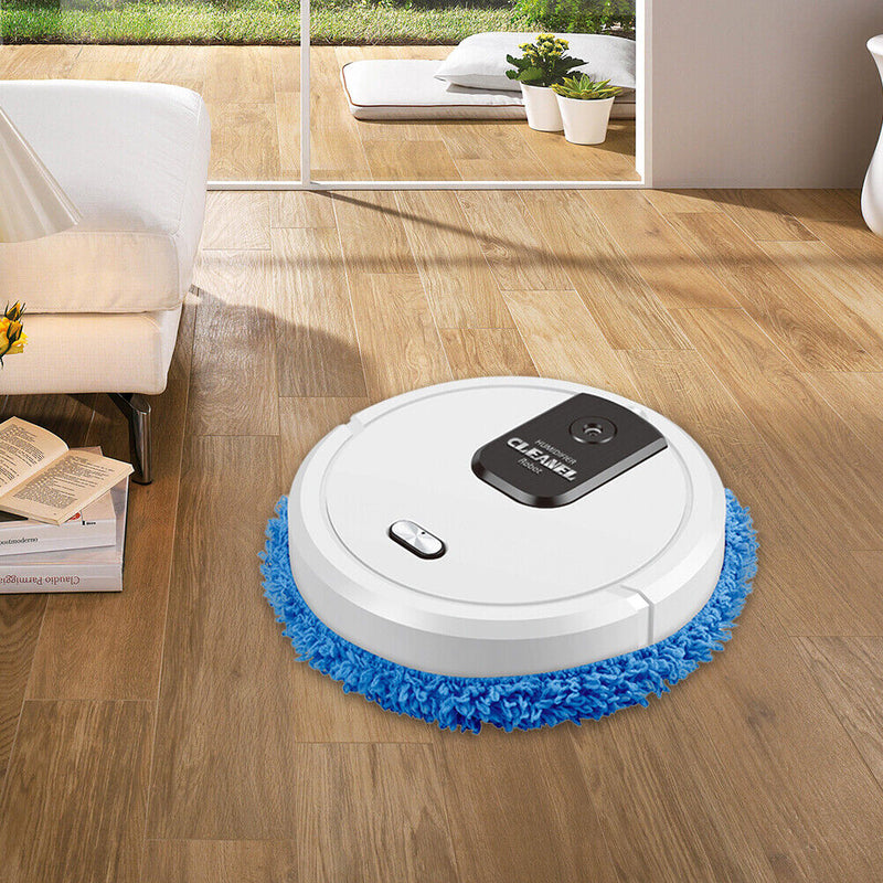 House Charging Vacuum Cleaner Rotary Mopping Machine Sweeping Robot (White)
