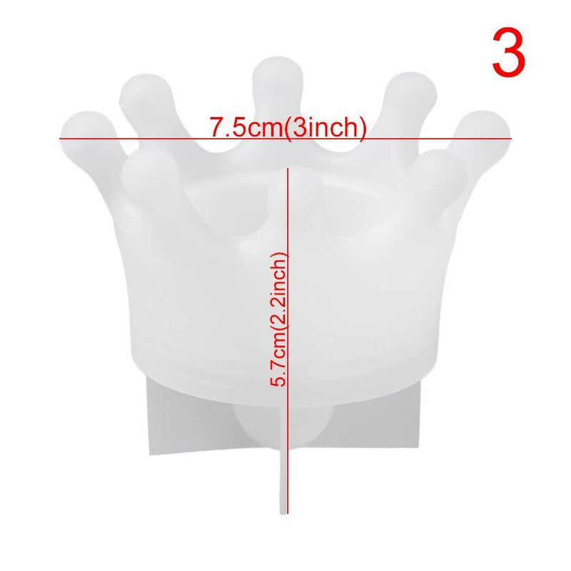 Epoxy Handmade Tools Crown Storage Box Molds Crystal Glue Silicone Mould