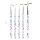 Nail Liner Painting Pen Nail Drawing Pen DIY Line Stripes Nail Art Brush
