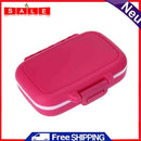 Woyiazt 3 Grids Portable Pill Box Medicine Jewelry Storage Case Container