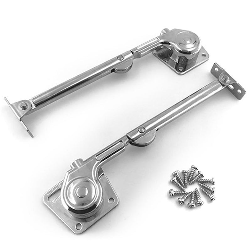 2pcs Hydraulic Randomly Stop Hinges Kitchen Cabinet Door Adjustable Hinge Newly
