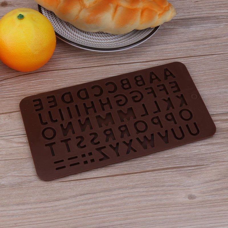 26 Alphabet Silicone Chocolate Mold DIY Fondant Cake Decor Jelly Mould Newly