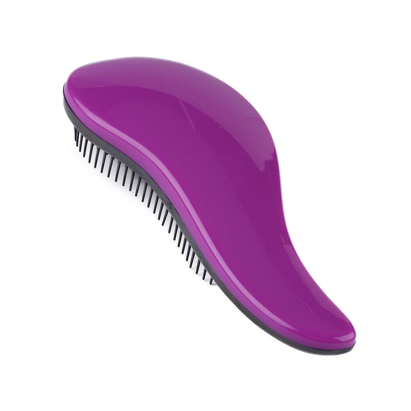 Women Tangled Hair Brush Salon Wet Curly Styling Tool Massage Girl Ponytail C