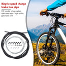 MEROCA Mountain Road Bike Cable Bicycle Brake Inner Wire Tips (Brake Black)