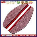 2pcs Car Rearview Mirror Sun Visor Shade Rain Shield Cover Eyebrow Diamond Gu