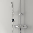 Shower Head Fixed Base Punch Free Shower Mounting Bracket Holder (White) Newly