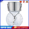 5pcs LED Solar Lamp Cracked Glass Ball Hanging Light Waterproof Decor(A)