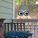 Nosy Old Man Lady Peeping Watching You Yard Art Crafts Decor Outdoor Ornaments