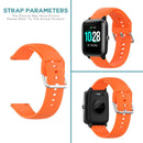 Smartwatch Band Strap for ID205L/Haylou LS01 Adjustable Watchband (Orange)
