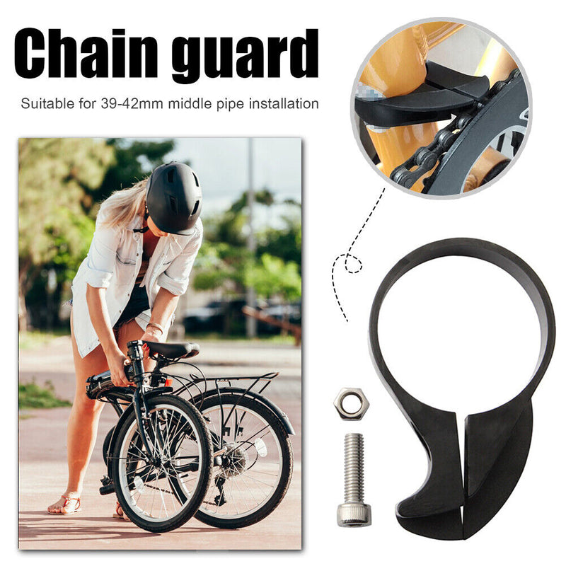 Anti-drop Bicycle Single Chain Guide Watcher Guard Protector for Folding Bi