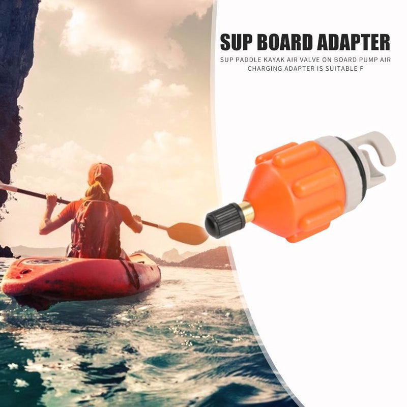 Nylon Rowing Boat Air Valve Adaptor Kayak Inflatable Pump Adapter for SUP B