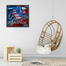 5D Diamond Painting American Eagle Full Round Rhinestone DIY Home Decoration Set