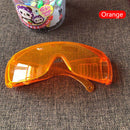 Motorcycle Cycling Sunglasses Windproof Eye Protection Goggles (Orange) Newly