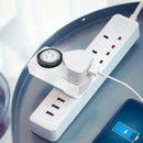 24-hour Timer Wall Socket Timer Switch 3Pin Adapter Time Clock Socket