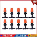 10pcs DIY Micro Drip Irrigation Plant Self Watering Garden Hose Sprinklers