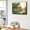 50x40cm Fountain Villa Frameless Picture Oil Paint By Numbers Painted Picture