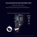 10-Port RGB Fan HUB SATA Power 5V 3PIN ARGB Extension Splitter for Gigabyte MSI