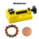 Walnut Watch Carve Bench Clamp Parallel Sculpture Craft Fix Plier (Yellow) Newly