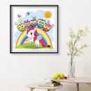 5D DIY Full Drill Diamond Painting Horse Birds Embroidery Mosaic Needlework Set