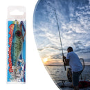 9g Luminous Squid Jigs Artificial Wood Shrimps Cuttlefish for Sea Fishing Hoo