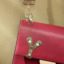DIY Key Chain Diamond Painting Letters Women Bag Keyring Pendant Gift (Y) Newly