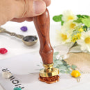 Wax Seal Stamp Plant Printed Fire Painting Stamping DIY Envelopes (C121) Newly