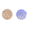 25mm Round Shaped Fire Lacquer Sealing Wax with Handle Brass Copper Animal Stamp