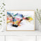 DIY Painting By Numbers Color Cattle Picture Oil Hand Painted Artwork Kit