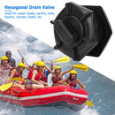 Inflatable Boat Drain Plug for Outdoor Kayak Canoes Stopper Bungs Drain Adapters
