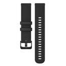 20mm Silicone Wristband Strap for Huawei Honor Magic Watch 2 42mm (Black)