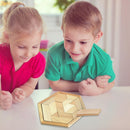 Children Wood Jigsaw Puzzle Shape Cognition Early Education Developmental Toys