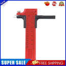Portable Compass Circular Cutter Hand Craft Accessory Rotary Cut Tool (Red)
