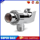 Three-Way Shunt Shower Head Diverter Bathroom Sprayer Stand Adapter (Brass)