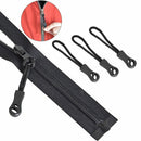 Black Ends Lock Zips Zip Puller Replacement Zipper Pull Cord Rope Pullers