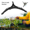 Outdoor Camping Gas Holder Tank Foldable Canister Tripod Stand Base Bottle