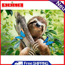 Sloth 5D DIY Full Round Drill Diamond Painting Hanging Digital Home Decor Crafts