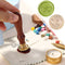 Retro Round Love Heart Sealing Wax Stamp Head DIY Wedding Invitations Hobby Tool