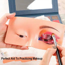 Aid Practicing Makeup Face Board Makeup Training Board to Practicing Makeup