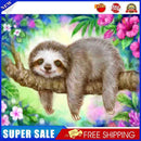 DIY Handpainted Sloth Oil Paint by Numbers Picture Drawing Craft Kit Artwork