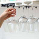 Wine Glass Rack Cabinet Stemware Holder Hanger Kitchen Organizer (White) Newly